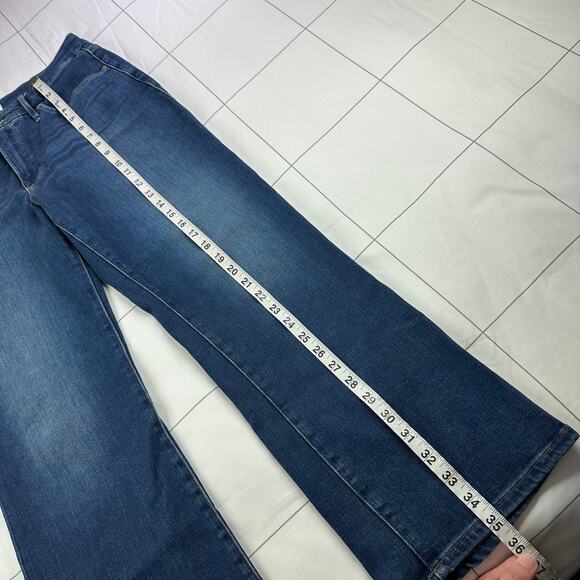 Good American Jeans Womens 30 Blue811 Good Legs Crop Mini Bootcut Stretch Denim - Picture 12 of 13